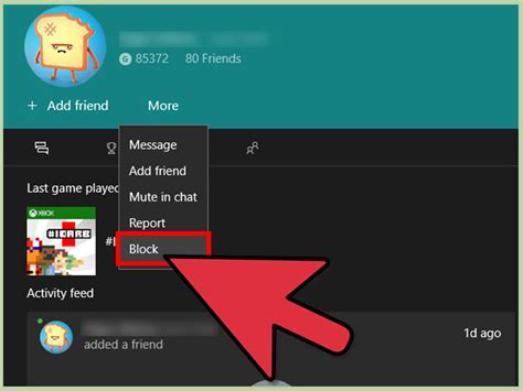 How To Block Someone On Xbox One 13 Steps With Pictures