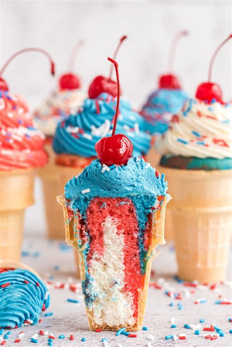 The List Of How To Make Ice Cream Cone Cupcakes