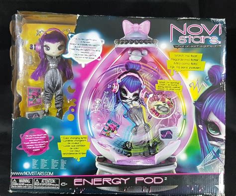 Novi Stars Nita Lite Alien Doll Energy Pod Color Changing Lights Glows