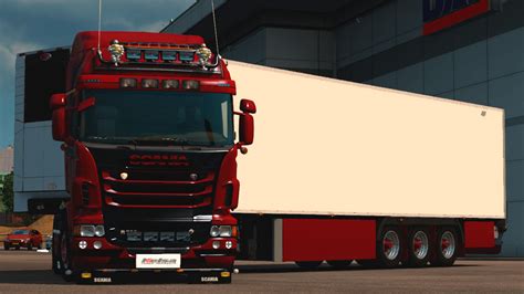 Euro Truck Simulator Scania Rjl Highline Skin By Vaas