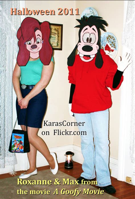 Omg Max And Roxanne Love It Goofy Movie Couple Halloween Costumes Disney Costumes