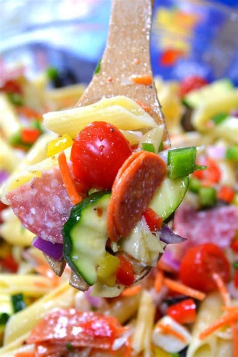 Loaded Italian Pasta Salad The Best Blog Recipes