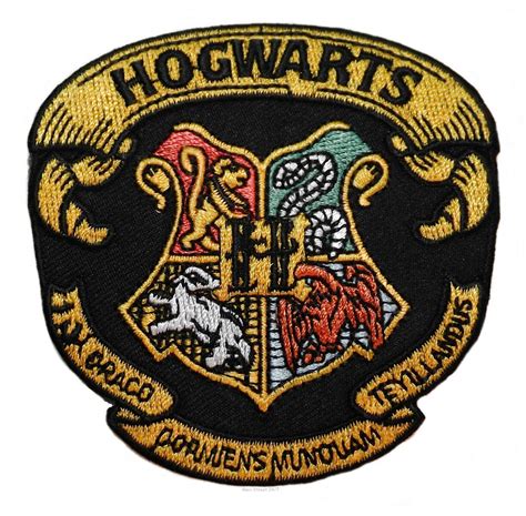 Harry Potter House Of Hogwarts Crest Patch