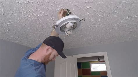 Installing A New Ceiling Light Youtube