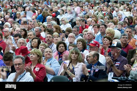 Delegates Biannual Texas Republican Convention Hi Res Stock Photography