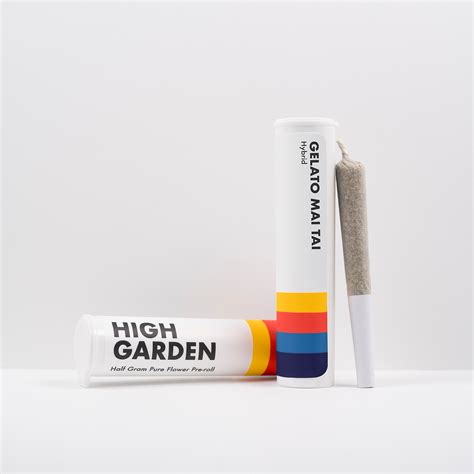 High Garden Gelato Mai Tai 05 Gram Hybrid Pre Roll Leafly