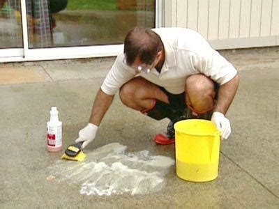 Sweep the concrete floor thoroughly. What is the best way to clean painted concrete floors? - Quora