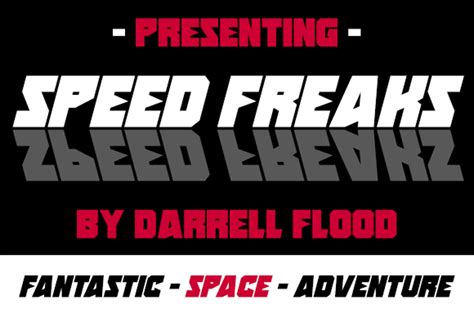 Speed Freaks Font Hawtpixel Darrell Flood Fontspace