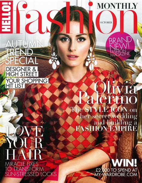 The Olivia Palermo Lookbook Olivia Palermo For Hello Fashion Magazine