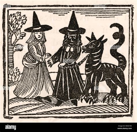 Art And Collectibles Prints Letterpress Prints A Witch And Their Familiars Pe