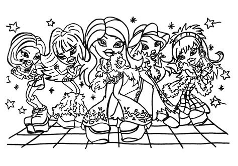 Top Bratz Coloring Pages That You Can Print Thousand Of The Best