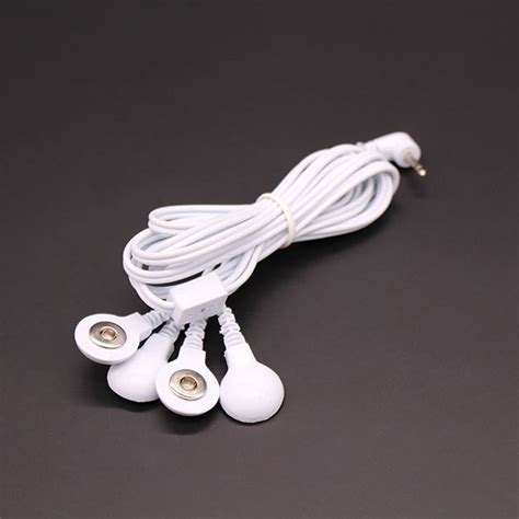 4 Output Electric Shock Wire Electrical Stimulation Wire Electro Sex