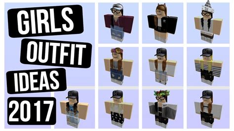 Know how to make a shirt on roblox by using. 10 GIRLS ROBLOX OUTFIT IDEAS 2017 | ROBOMAE.X - YouTube