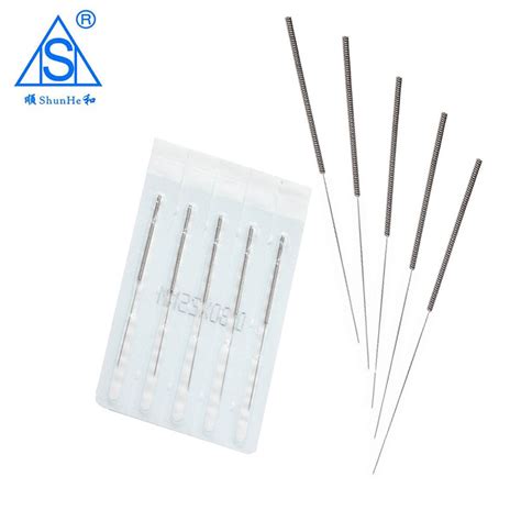 Spring Sujok Handle Acupuncture Needle Without Tube Dialysis Paper
