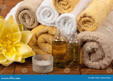 Spa Stock Image Image Of Aromatherapy Towel Skincare 18011233