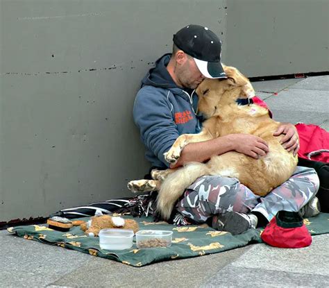 Powerful Photos Of Homeless People And Their Faithful Dogs