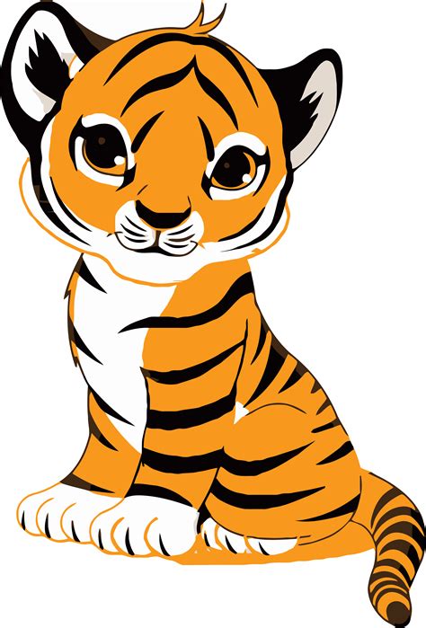 Cute Tiger Cartoon Pictures Tiger Clip Arts Images Free Download