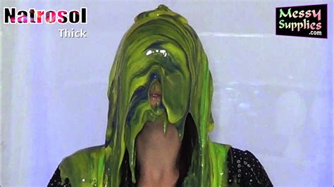 Messy Supplies NATROSOL THICK Gunge In Action What Is Gunge How To Make Gunge YouTube