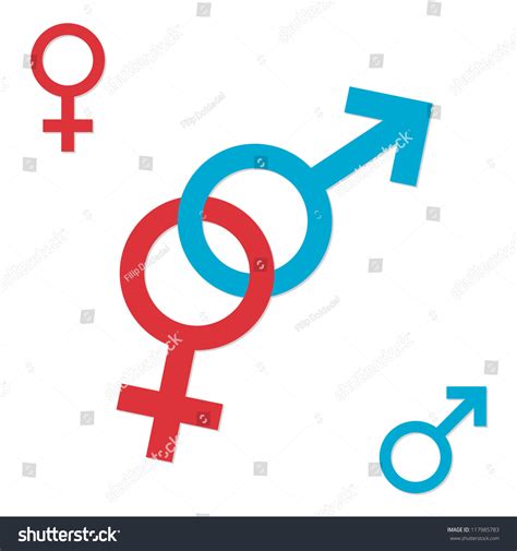 Men And Women Vector Sex Symbols Shutterstock 0 Hot Sex Picture