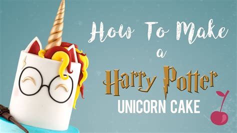 Article by lyndsay sung // coco cake land. Harry Potter Unicorn Cake Tutorial | How To | Cherry ...