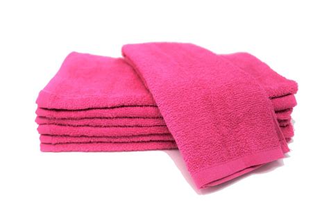 Ultra Soft Hand Towel 15x25 Hot Pink Diamond Towel