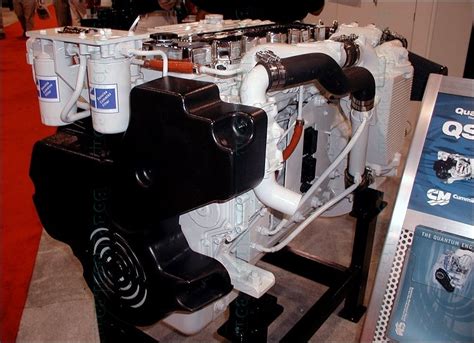 Cummins Qsb 59 Marine Diesel Propulsion Engine By