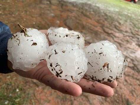 Photo Hail Pics From Oklahoma Severe Weather Oklahoma City