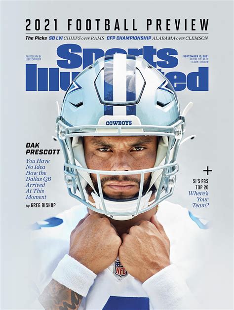 2021 Nfl Preview Issue Cover By Sports Illustrated