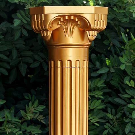 36 Tall Empire Roman Decorative Columns 4pcs Height Adjustable