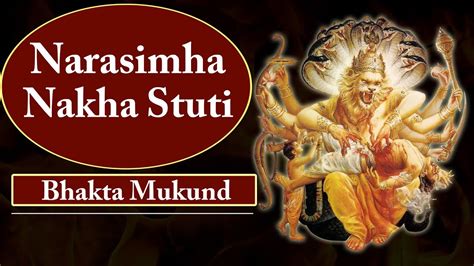 Narasimha Nakha Stuti Bhakta Mukunda Hare Krsna Tv Live Watch