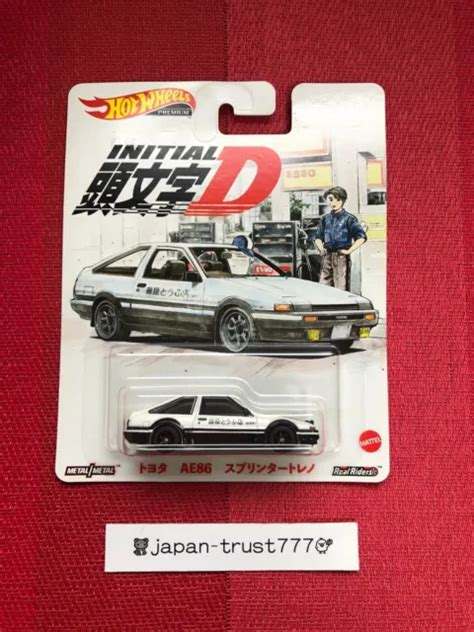 HOT WHEELS INITIAL D METAL AE Toyota Sprinter Trueno Collection Limited NEW