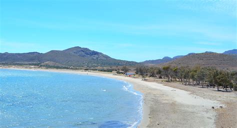 Playa de Genoveses Cabo de Gata Parque Natural en Almería