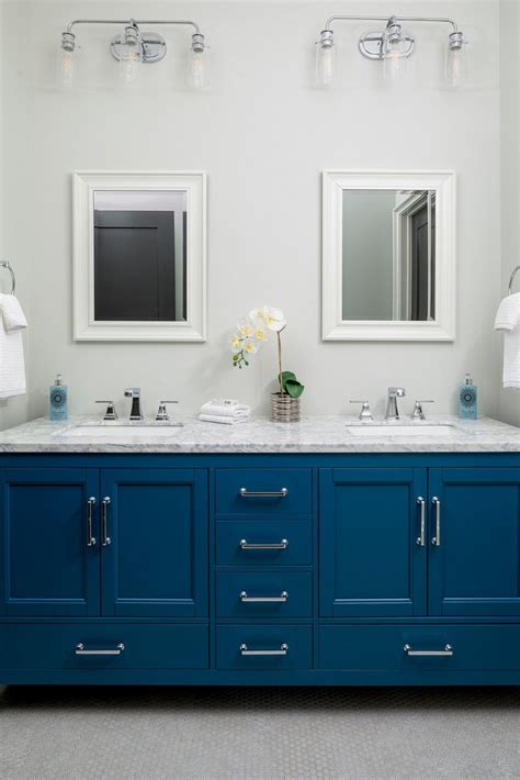 Embracing Color Of The Year Lovely Bathroom Vanities In Blue Decoist