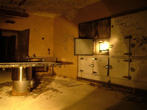 Morgue In The Tunnels Of An Abandoned Asylum Creepy