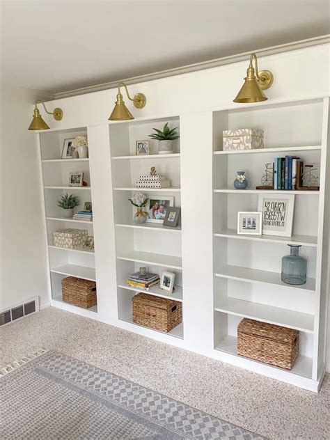 How To Build Built In Shelves With Cabinets Best Design Idea