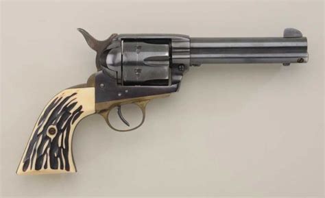 Great Western Arms Co Saa Revolver 45 Colt 4 34 Barrel Blue