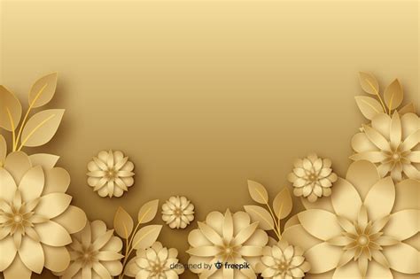 Freepik Flower Gold Best Flower Site