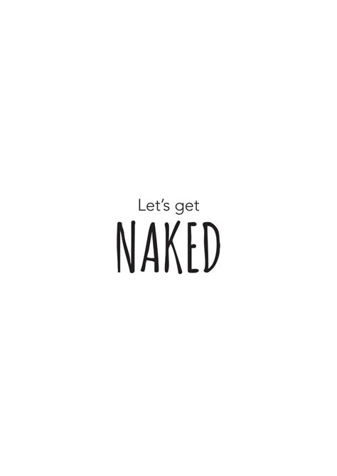 Lets Get Naked Poster Posterland