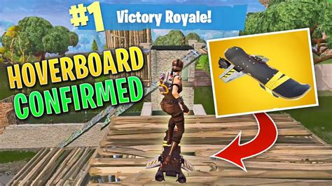 Hoverboard Confirmed In Battle Royale Gameplay Fortnite Daily