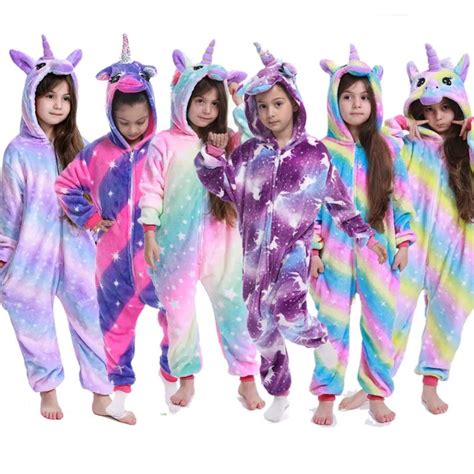Pijama Kigurumi Enterizos De Invierno Tela Polar Soft Para Nena