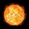 Space And Universe - The Sun - Sonne - Gerahmte Topseller - 33x33x2,2