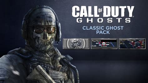 Call Of Duty Ghosts Classic Ghost Pack