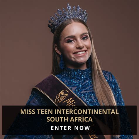 Miss Teen Intercontinental South Africa World South Africa Pageants