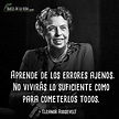 110 Frases de Eleanor Roosevelt | La valiente Primera Dama [Imágenes]