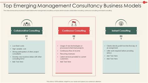 New Business Model Consulting Company Top Emerging Management