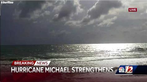 Hurricane Michael Strengthens Becoming A Category 3 Storm