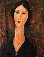 Woman in Black Dress, #Amedeo Modigliani Amedeo Modigliani, Modigliani ...