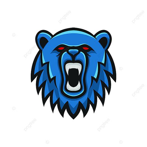 Bear Mascot Logo Vector Hd Png Images Bear Logo Mascot Design Head