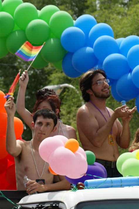 Shirtless Float Riders In The Phoenix Gay Pride Parade Flickr