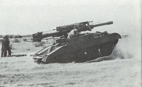 M56 Scorpion Showing Its Recoil Jump With Its 90mm Anti Tank Gun R